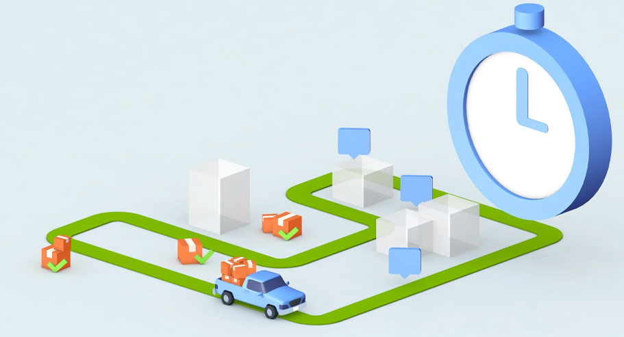 بهینه-سازی-زمان-تحویل-کالا-۱ بهینه سازی زمان تحویل کالا